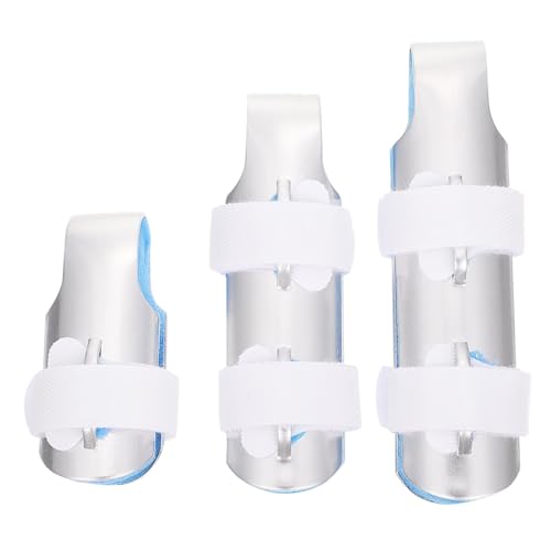IWOWHERO Aluminum Fixation Splint Straight 3pcs Set Sturdy Comfortable for Ages