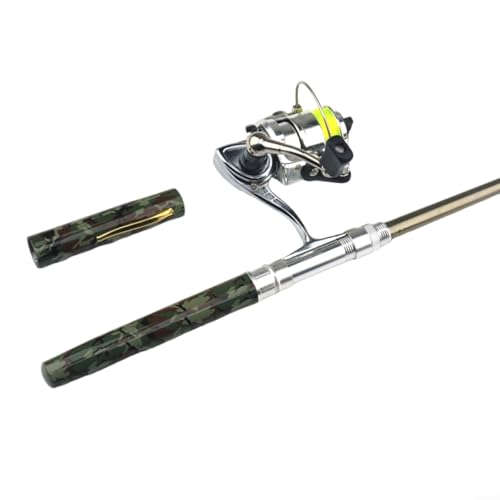 Canne à pêche stylo de poche pour pêcher partout sans encombrement