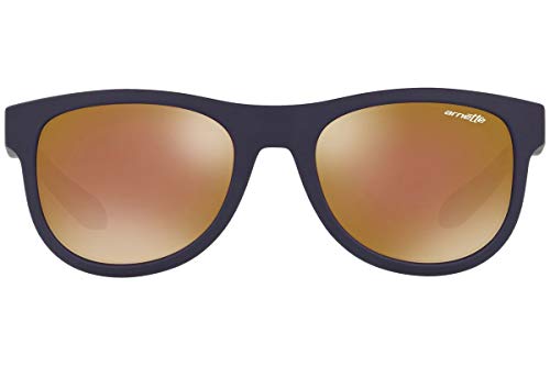 Arnette Class Act An4222-23537D Sunglasses, Matte Dark Blue W/Gold Mirror Lens 54Mm #TOP1