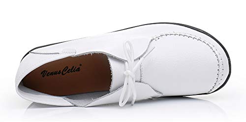 Image of VenusCelia Women's Breathable Comfort Walking Office Flat Loafer