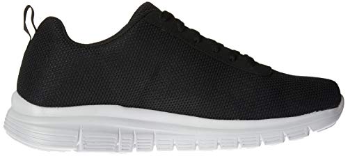 TENIS SKECHERS SKECHERS BURNS-BRANTLEY Masculino Preto/Cinza Escuro 40