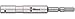 Wera 05052505001 Universal Bit-Holder 890/00/0-4x57mm