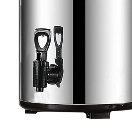 Distributeur de boisson isolé en inox à double paroi avec robinet pour buffet - 8