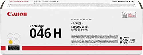 Toner original Canon 046 H jaune pour les rendus de vos rapports de réunion