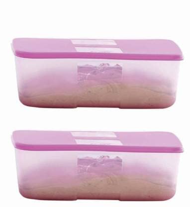 Tupperware Freezermate - 1.5L �v���X�`�b�N���①�ɗe�� (2�p�b�N�A�s���N)