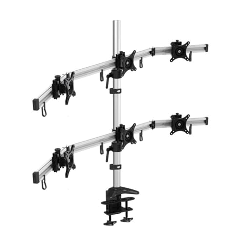Support multi-écrans MP260CL pour alignement parfait de six moniteurs LCD