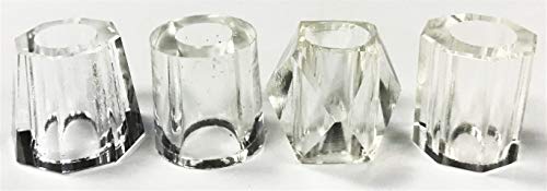 Eclipse Crystal Design Glass Cigarette Snuffer, 4ct, Assorted Styles, BUTT13-4