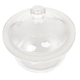MAGICLULU Labor glass exsikkator Korrosionsbeständig Vakuum trockenglas für Wissenschaftliche Experimente mit Glatter Oberfläche und Sicherer Handhabung