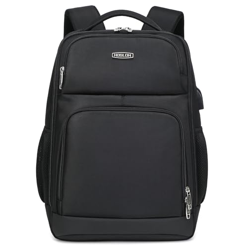 Travel Work Backpack Business Anti Theft College Bag Back Pack for Women Men - Black