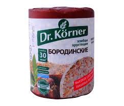 Dr. Korner "Borodinskiye" Crispbread 100g 3-pack