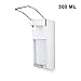 Produktbild caijiacanna Manueller Seifenspender 500 ml Edelstahlgriff Hygieneseifenspender Haushaltswandmontierter medizinischer Desinfektionsflüssigkeitsspender