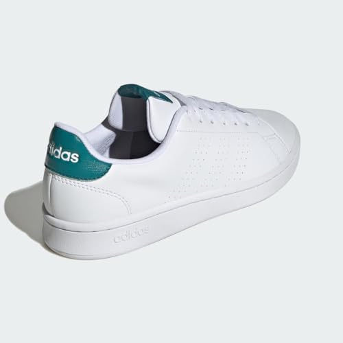 Image of adidas Womens Advantage Lace Up Sneakers Shoes Casual - White