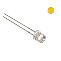 Algopix Similar Product 17 - EProjects  Clear YellowAmber 5mm LED