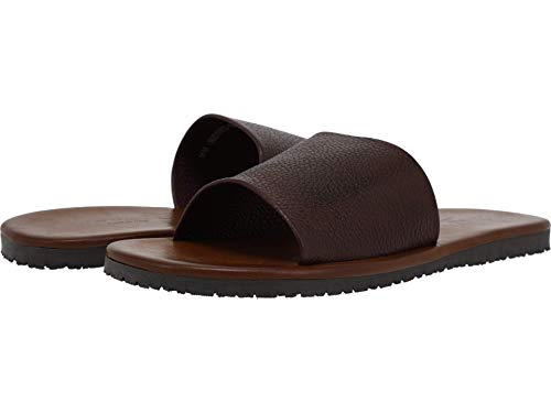 Massimo Matteo Adria Leather Slide Sequoia Brown 7.5 D (M)