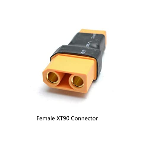 LINSYRC 4 Stück XT60 Männlich Stecker auf XT90 Buchse Adapter für RC Lipo Akku ESC