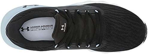 Under Armour Women's Charged Vantage Running Shoe, Black (004)/Isotope Blue, 9 | Image 4