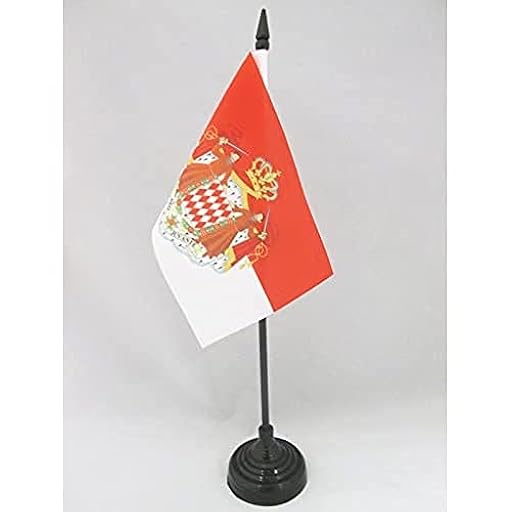 BANDERA de MESA de MONACO CON ARMAS 15x10cm - BANDERINA de DESPACHO MONEGASCA CON ESCUDO 10 x 15 cm - AZ FLAG | Ya disponible en tu tienda friki favorita! En mundofriki.es! BANDERA de MESA de MONACO CON ARMAS 15x10cm - BANDERINA de DESPACHO MONEGASCA CON ESCUDO 10 x 15 cm - AZ FLAG | Ya disponible en tu tienda friki favorita! En mundofriki.es!