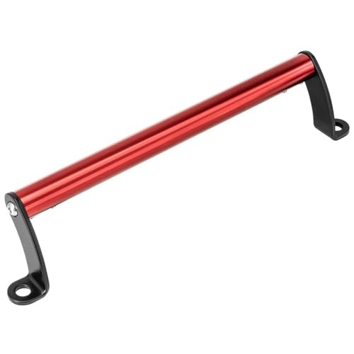 ユニバーサルクロスバーハンドルバー調節可能な延長バーオートバイスクーターATV電話ホルダーのマウントブラケットバランスクロス バイク クランプバー(Red)