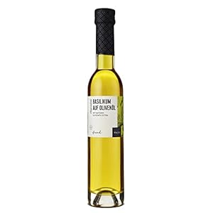Basilicum op olijfolie 250 ml met inheemse olijfolie extra I Wajos Gourmet olie
