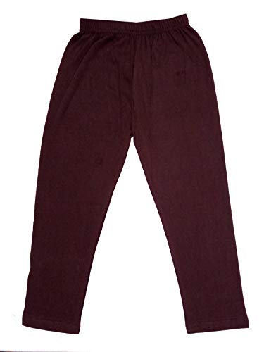 Image of indi weaves Girls Super Soft Cotton Solid Capri Pants Pack of 2