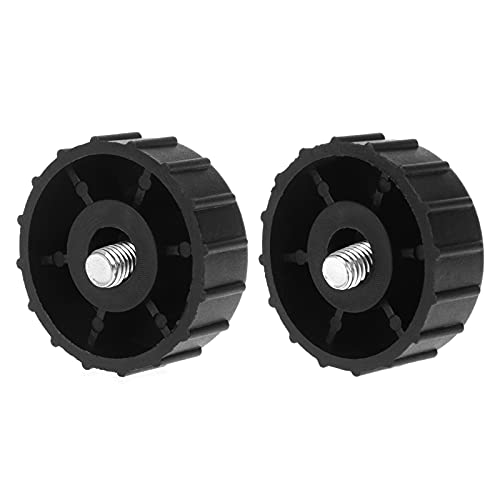Hexu 2Pcs Pack String Trimmer Head Plastic Spool Retainer Bump Knobs Replacement For Homelite 308042003 Toro John deere GreenMachine Ryobi