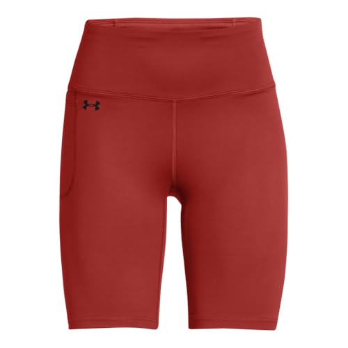 Under Armour Damen Motion Bike Shorts, (840) Earthen Orange/Schwarz, Klein – Ansicht 4