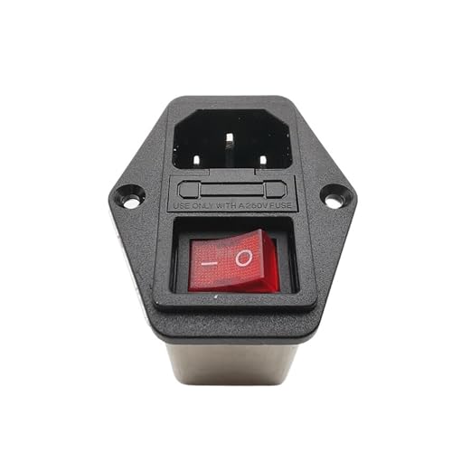 Interruptor CW2B-06A-T con filtro de alimentación toma y fusible
