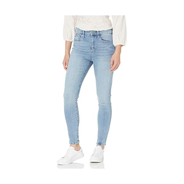 Nautica Women's High-Rise Skinny Jeans, Light Wash, 6