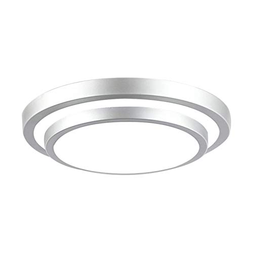 Lampe de plafond LED eclairage blanc creatif circulaire diametre 40cm