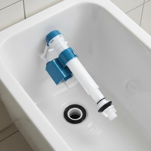 Tanque de inodoro con control de descarga telescópico y asiento silencioso ajustable 5
