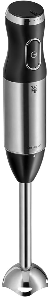 WMF Mixeur plongeant, Vitesse réglable avec variateur, Inox 18/10 Cromargan, Couteau 4 lames en inox, 600 W, Kult X 0416550011