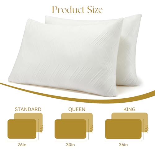 Almohada Memory Foam Queen Ajustable con Fibra miniatura 2