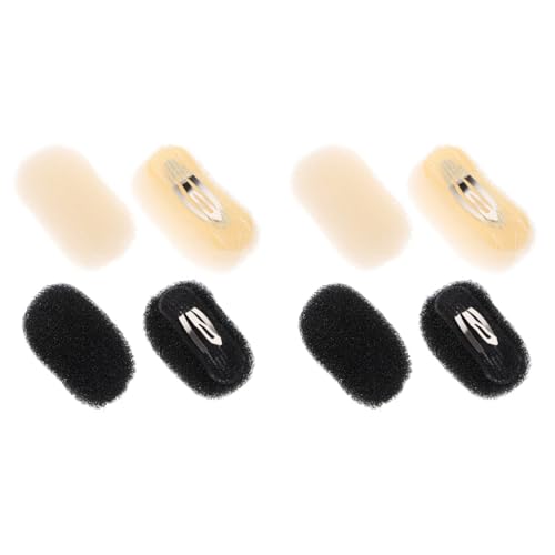FRCOLOR 8stücke Teiliges Haarklammern Für Frauen Bump Pad Haarclips Zur Volumensteigerung Atmungsaktive Clips Für Stilvolles Kopf-accessoire Gemischte Farben