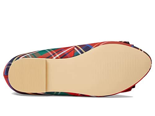 Janie and Jack Girl's Plaid Bow Flat (Toddler/Little Kid/Big Kid)3