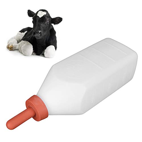 Biberón para terneros vertical de 4L alimentador portátil de leche para ganado 8