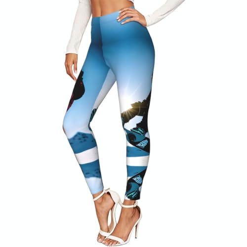 Leggings de compresión mujer evitan fatiga mallas snowboard suaves térmicas 1