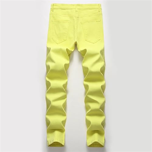 Men Jeans Slim Fit Mens Straight Leg Jeans Mens Skinny Jean Men Jean Regular Fit Stretch Straight Denim Pants2