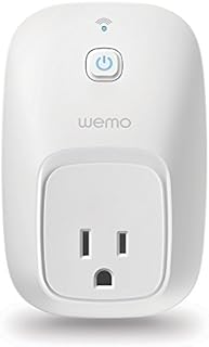 WeMo Switch Smart Plug, Works with Alexa