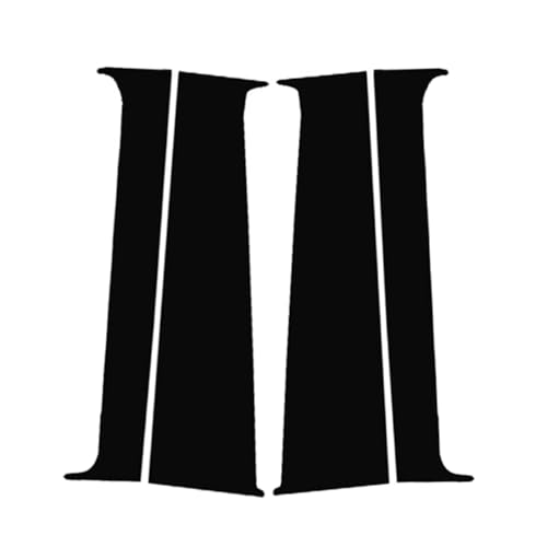 Molduras de pilar de puerta para ocultar arañazos en VW T5 T6, juego de 4 piezas adhesivas