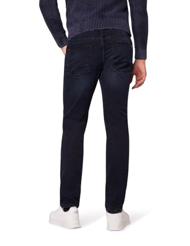 PIONEER AUTHENTIC JEANS Herren Jeans Rando | Männer Hose | Regular Fit | Dark Blue Denim/Washed Washed | Dark Blue Used Whisker 6754 6815 | 38 32