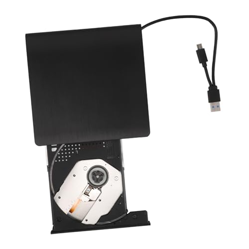 Lecteur CD DVD externe USB C portable Veemoon pour ordinateur et bureau