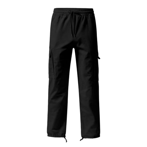 Cargo Sweatpants for Boy Relaxed Fit Elastic Waist Hiking Cargo Pants - image 3