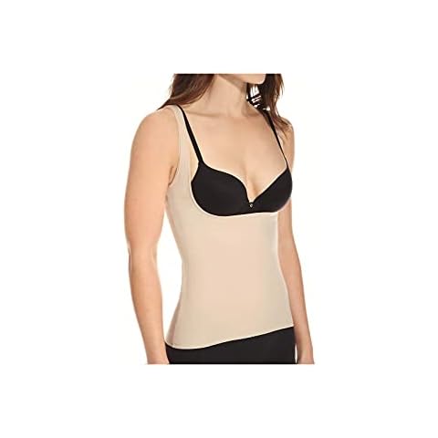 TC Fine Intimates Firm Control Open-Bust Camisole XL, Nude Cover