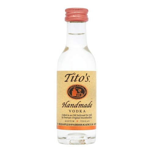 Tito's Handmade Vodka Miniature - 5cl Single Bottle