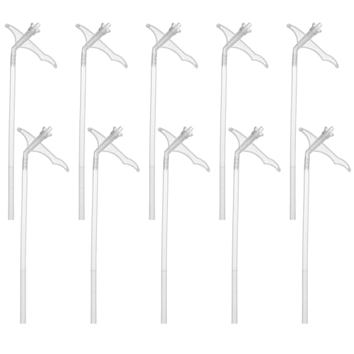 Giantree 10 Stück Montageschaum Aussprührohr, Schaum Sprührohr Ersatzrohre, Ersatzschlauch für DIY-Sprühschaum für Montageschaum Dämmschaum Bauschaum Füllschaum Klebemittel(Stil A)