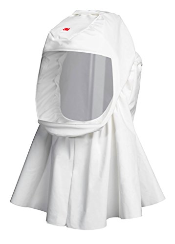 Flash Deals - 40% OFF 3M Versaflo 17089-case High Durability Hood with Integrated Head Suspension, S-533S, Small/Medium, White