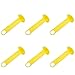 HAJXZH 6 PCS Football Training Cones Holders Plastic Mark Disks Shelf Yellow Soccer Cone Stand for Storing Soccer Disc Cones