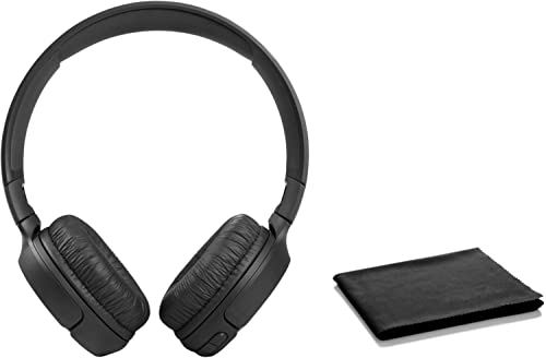 Image of JBL Tune 510BT: Wireless Bluetooth On-Ear Headphones with Purebass Sound - with Cleaning Cloth - Black