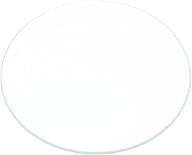 6 Pieces Crystal Watch Lens – [17 mm] Round Flat Watch Lens Replacement for Watch Dial Use, Clear
