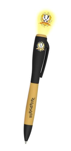 SD TOYS - Caneta projetor com luz Hufflepuff infantil Harry Potter